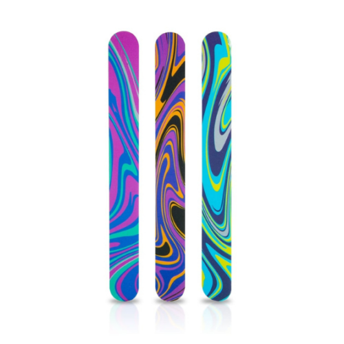 Mad Beauty: Neon Psychedelic Nail File - Pink
