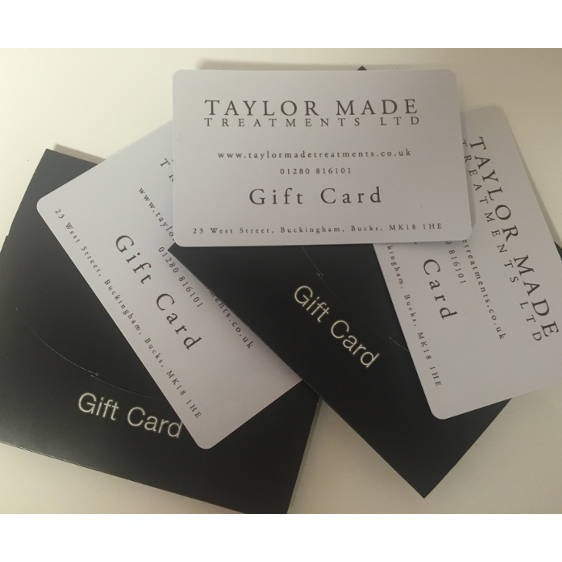 Gift Voucher: Taylor Made Treatments Ltd - £100.00